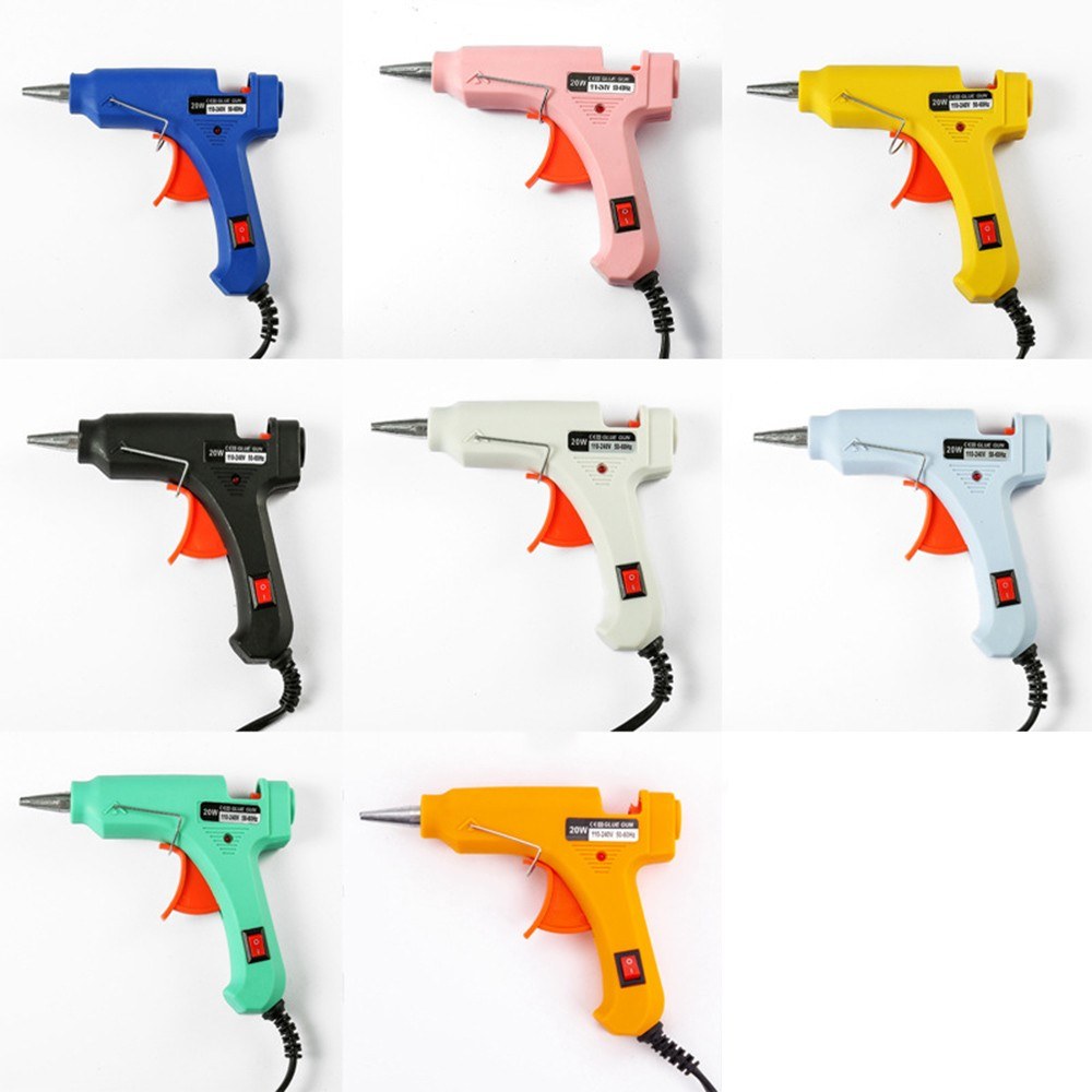 20W 100V-240V High Temperature Hot Melt Glue Guns Automatic Heating Power Fast Heat Tool