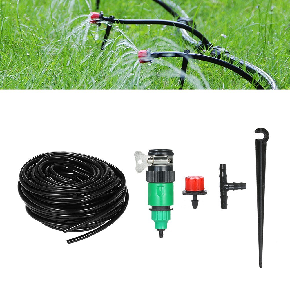 Plant Watering Irrigation Drip Kit Accessories Include Atomizing Nozzle Mister Dripper