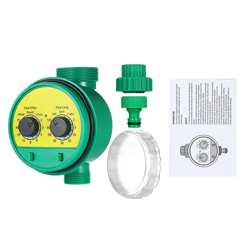 Outdoor Timed Irrigation Controller Automatic Sprinkler Programmable Valve Hose Water Timer Faucet Watering