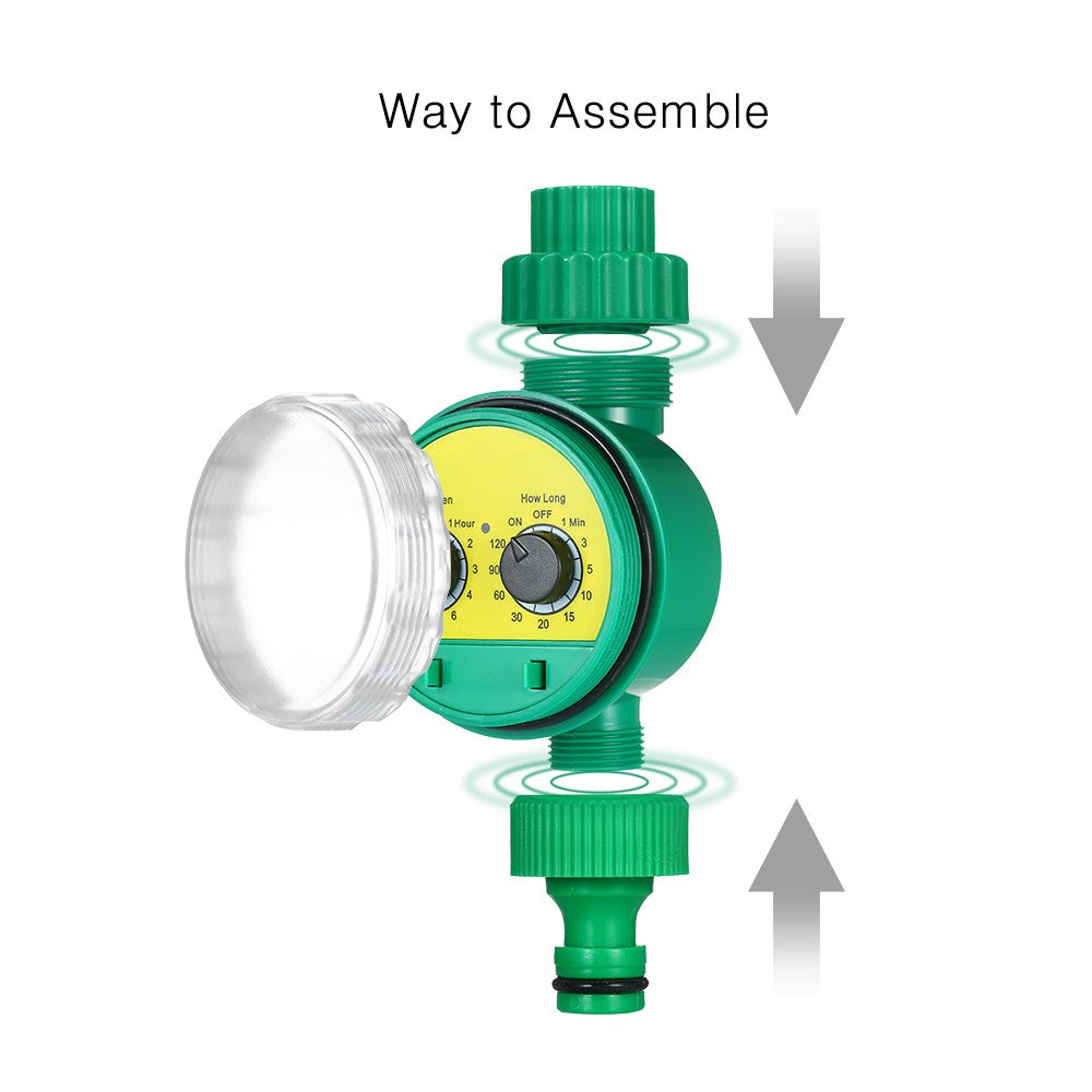Outdoor Timed Irrigation Controller Automatic Sprinkler Programmable Valve Hose Water Timer Faucet Watering