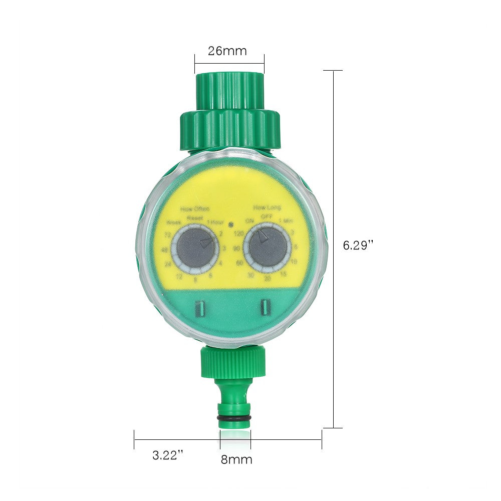 Outdoor Timed Irrigation Controller Automatic Sprinkler Programmable Valve Hose Water Timer Faucet Watering