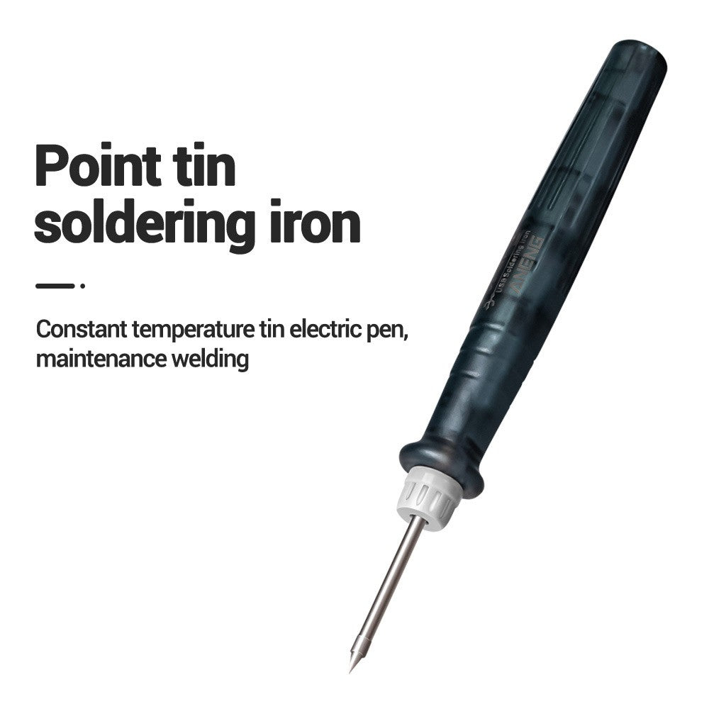 USB Electric Soldering Iron Adjustable Temperature DC 5V 8W Welding Repair Tool