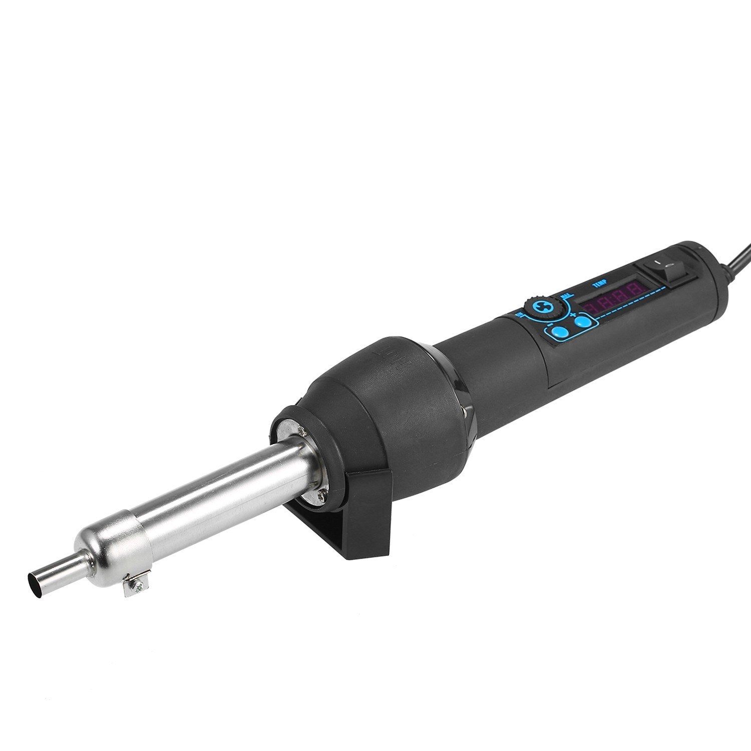 Digital Display Portable Hot Air Gun Heat Handheld Blower Heater Tool with 3 Nozzles