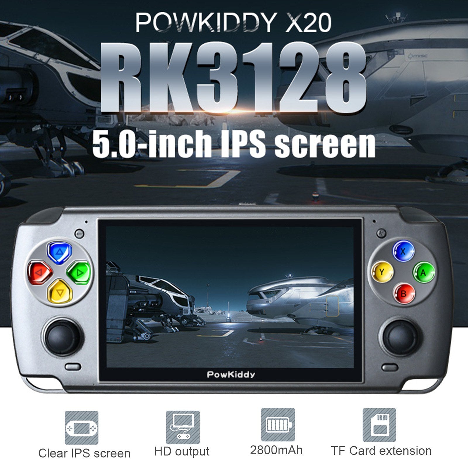 Retro Video Handheld Game Console