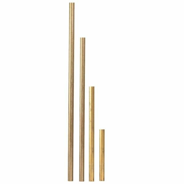 8mm Diameter 100/200/330/500mm Brass Round Bar Rod Circular Tube