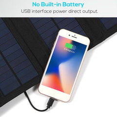 Foldable Solar Panel 75W USB Solar Cell Portable Folding Waterproof 5V Charger Outdoor Mobile Power Battery Sun Charging