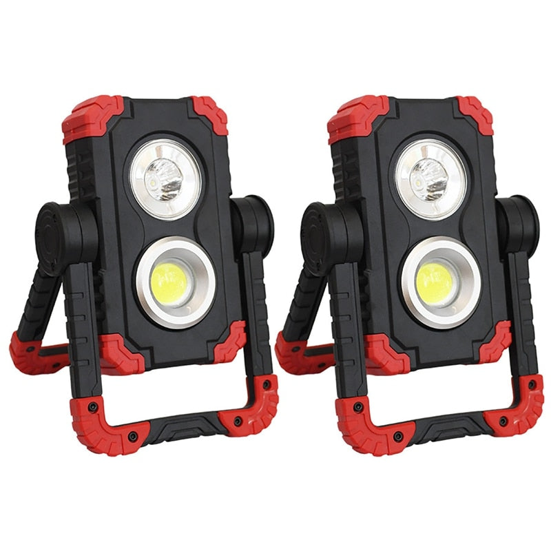 Portable LED Camping Light LED Work Light Outdoor LED Light Powered By Battery For Camping Hiking Emergency Lighting