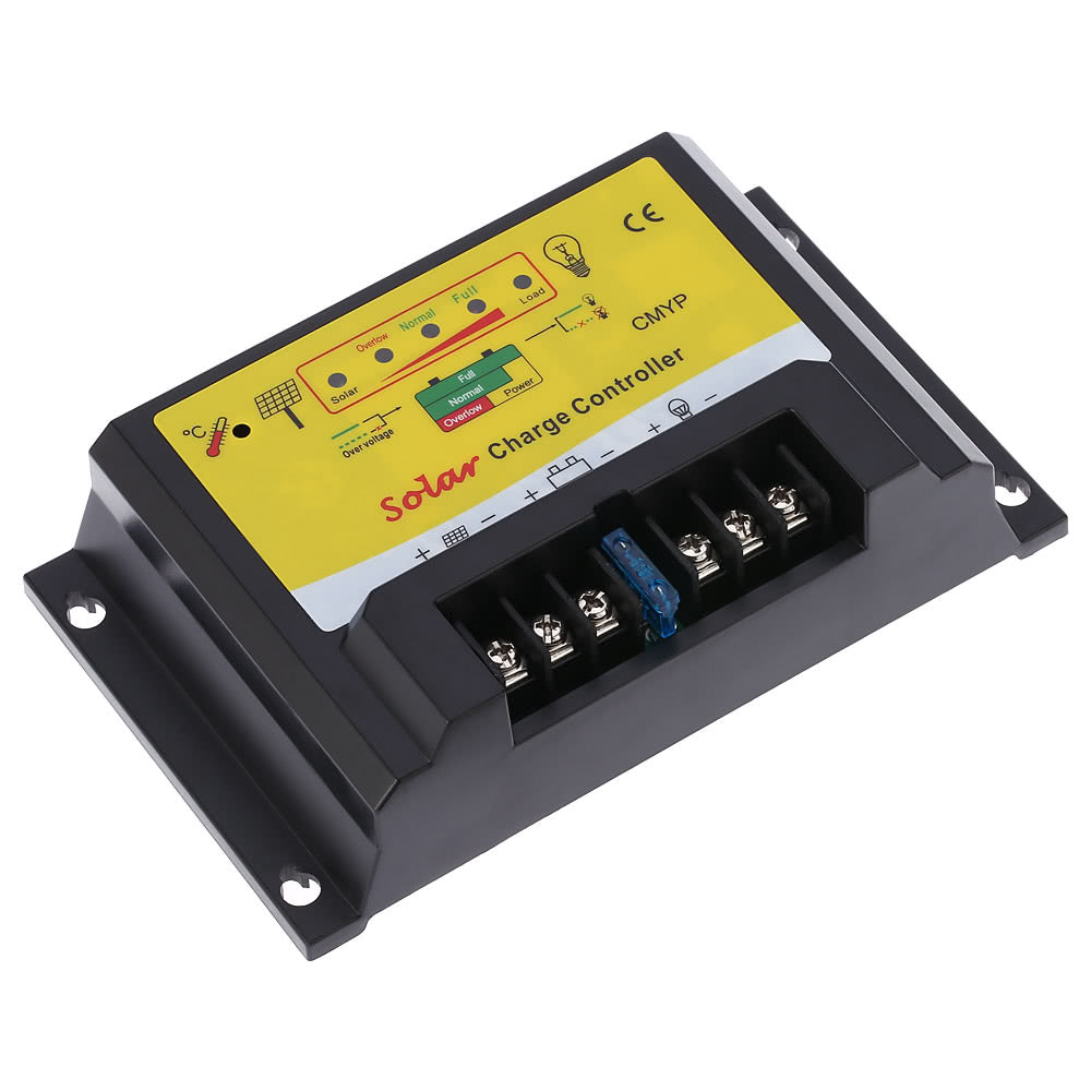 Automatic Intelligent Solar Charge Controller PWM Charging Panel Battery Regulator