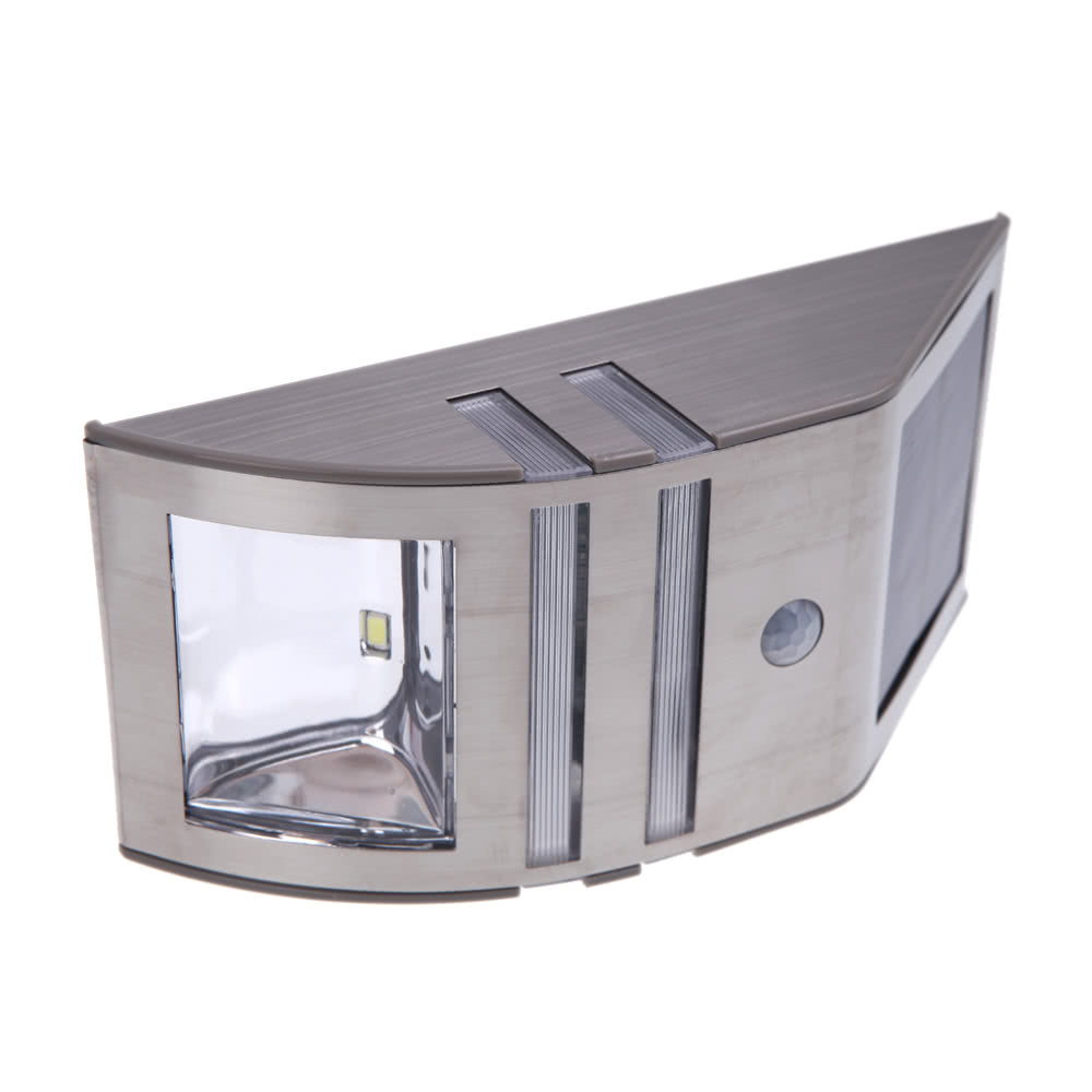 Solar-powered Light with 2 SMD LED Polycrystalline Solar Panel PIR Sensor Environmental-friendly