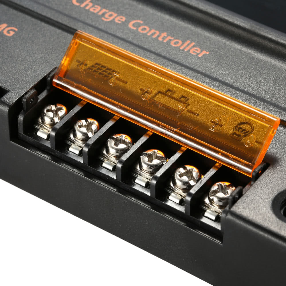LCD Solar Charge Controller Auto Switch Overload Protection Temperature Compensation