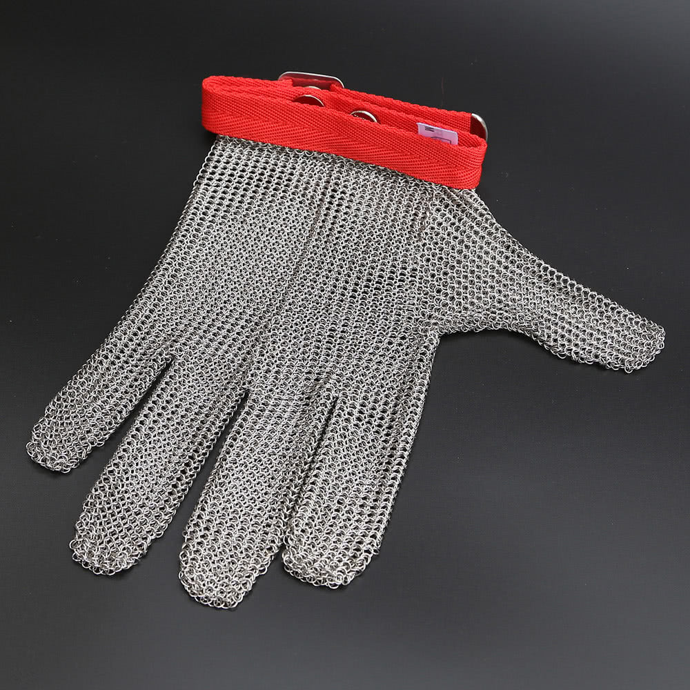 High-quality Stainless Steel Mesh Knife Cut Resistant Chain Mail Protective Glove