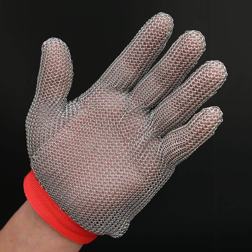 High-quality Stainless Steel Mesh Knife Cut Resistant Chain Mail Protective Glove