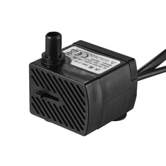 180L/H 2.5W Submersible Water Pump with 4 LED Light Ultra Quiet for Pond Aquarium Fish Tank