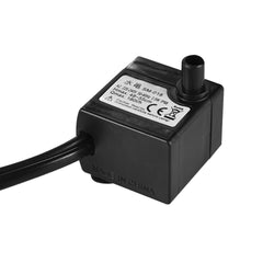 180L/H 2.5W Submersible Water Pump with 4 LED Light Ultra Quiet for Pond Aquarium Fish Tank
