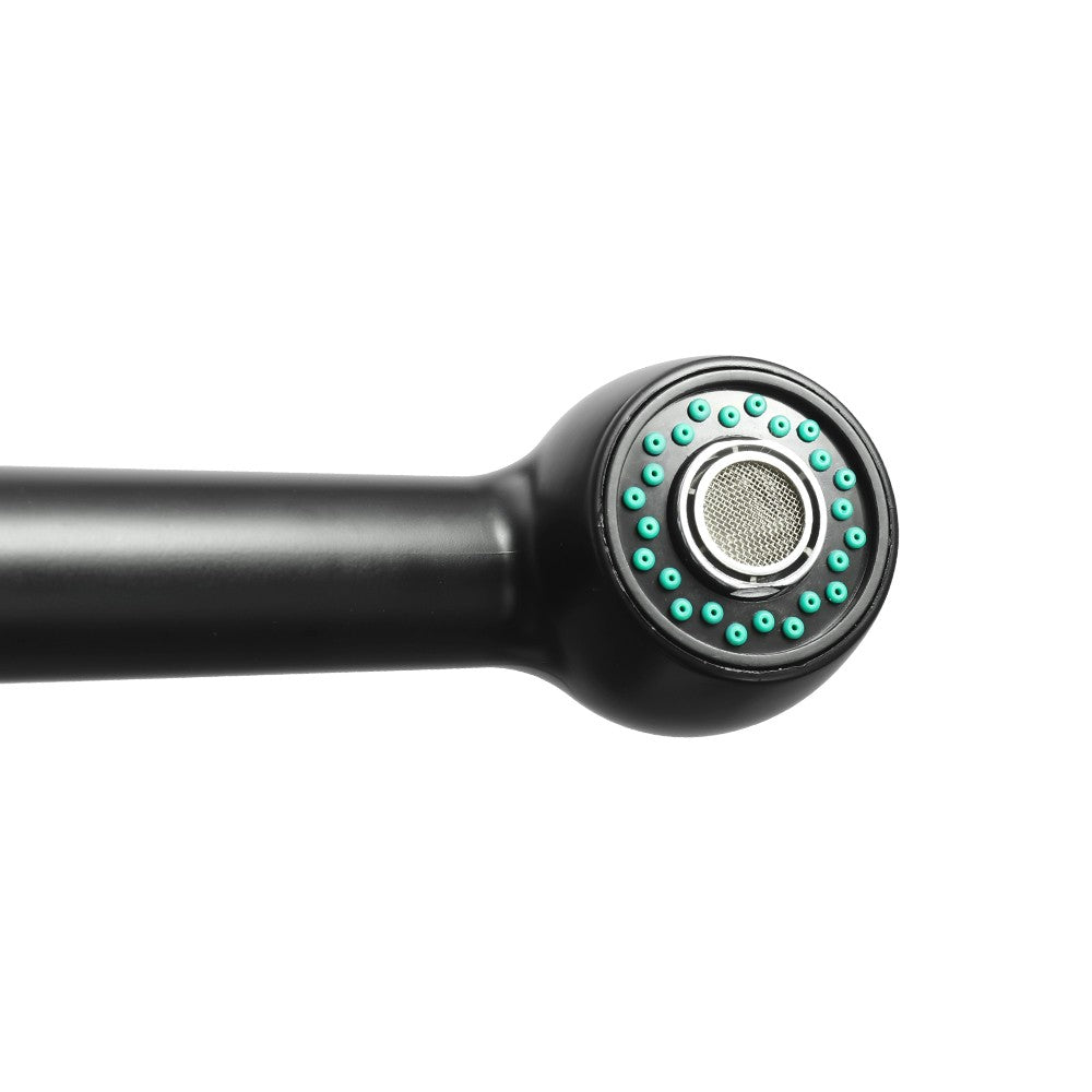 Pull Out Single Connection Bathroom Tap Vertical Installation Rotatable Pull Out Water Faucet