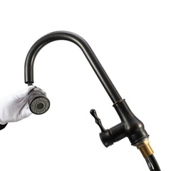 Pull Out ORB Single Connection Kitchen Tap Stud Installation Rotatable Sink Water Faucet