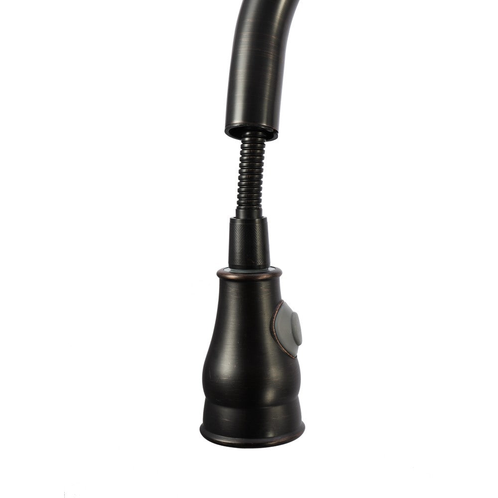 Pull Out ORB Single Connection Kitchen Tap Stud Installation Rotatable Sink Water Faucet