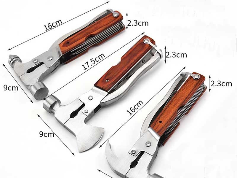 Multifunctional Emergency Outdoor Camping Survival Tools Axe Pliers Pliers Stainless Steel Screwdriver Hatchet Hammer Plier