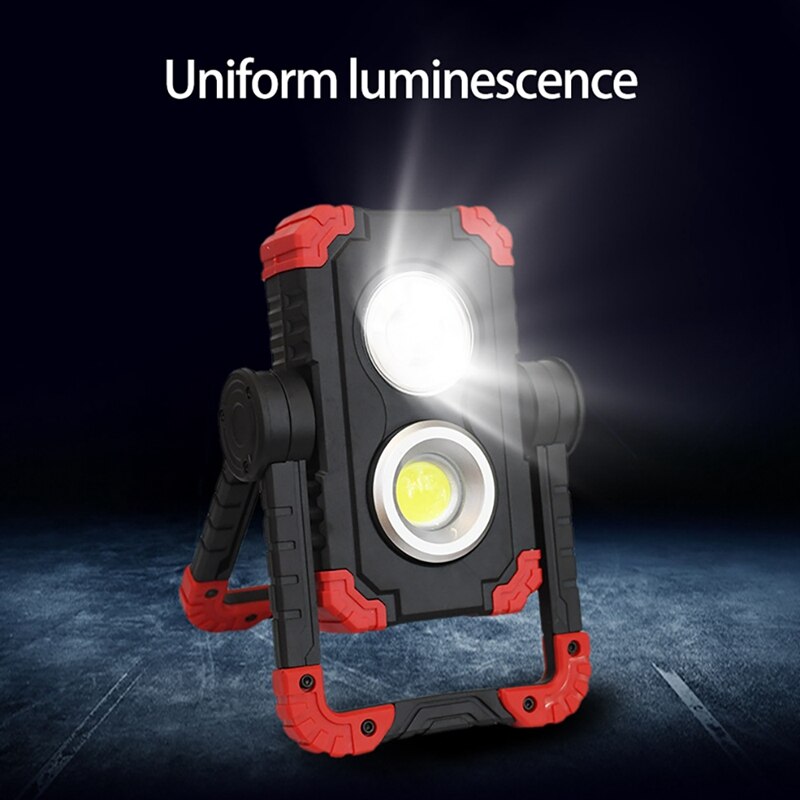Portable LED Camping Light LED Work Light Outdoor LED Light Powered By Battery For Camping Hiking Emergency Lighting