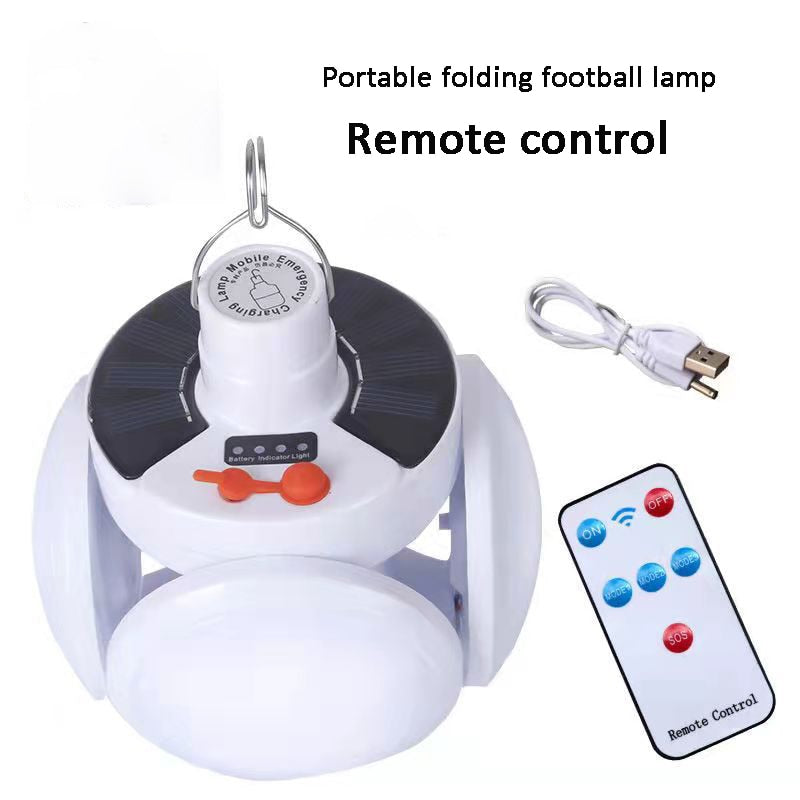 Portable LED Bulb Folding Solar Outdoor Light Waterproof Emergency Solar /USB Charging Lamp Camping Garden Lighting Solar Lights