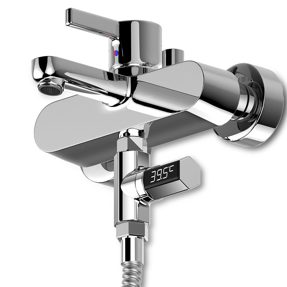 LED Shower Thermometer Digital Shower Celsius Temperature Display Shower Head