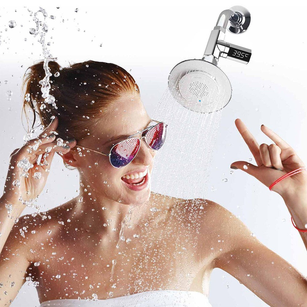 LED Shower Thermometer Digital Shower Celsius Temperature Display Shower Head