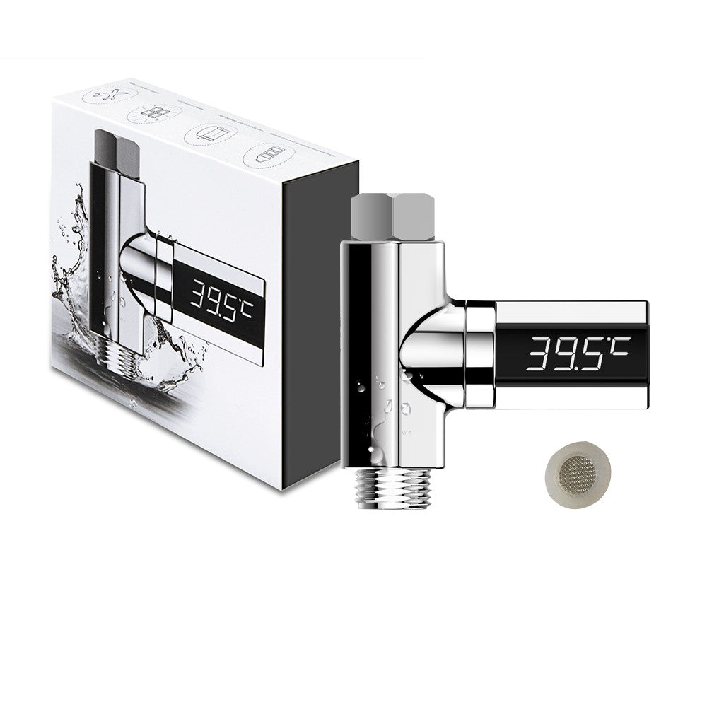 LED Shower Thermometer Digital Shower Celsius Temperature Display Shower Head