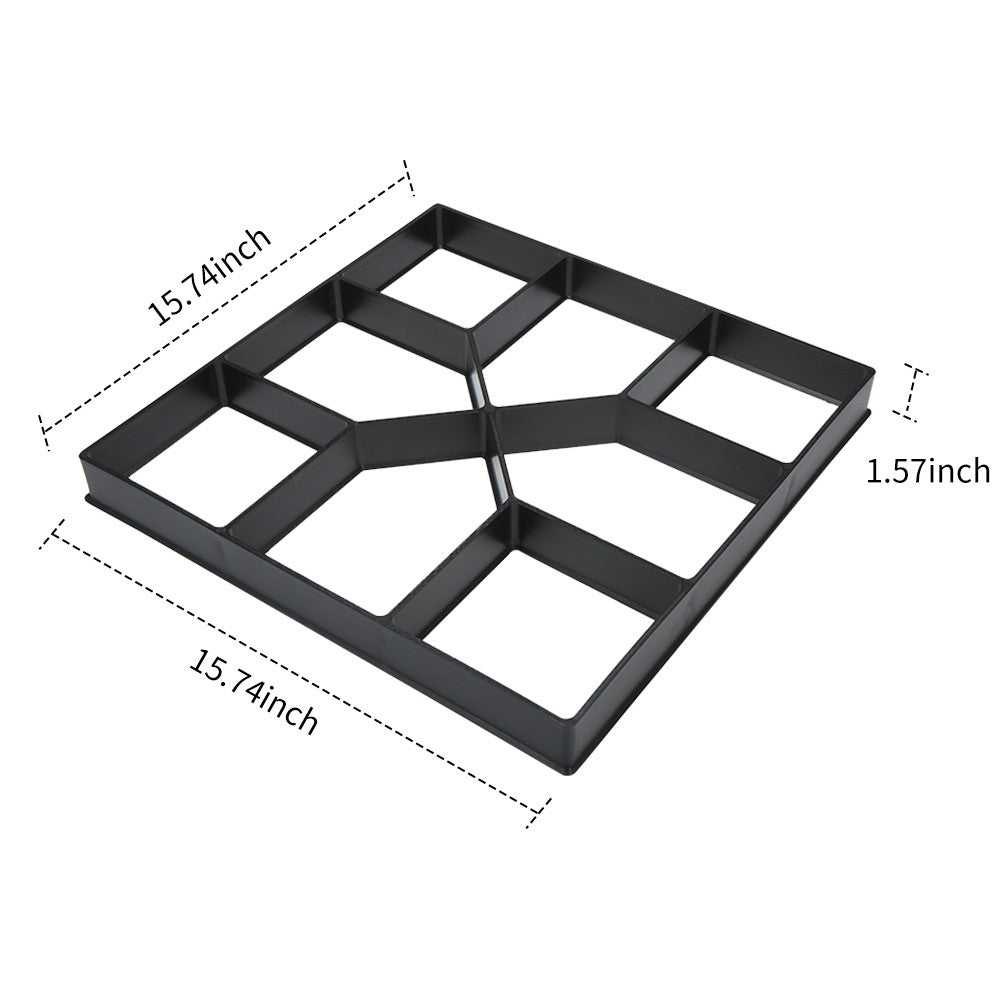 Paving Mould Square Brick Stone Road Path Maker Mould