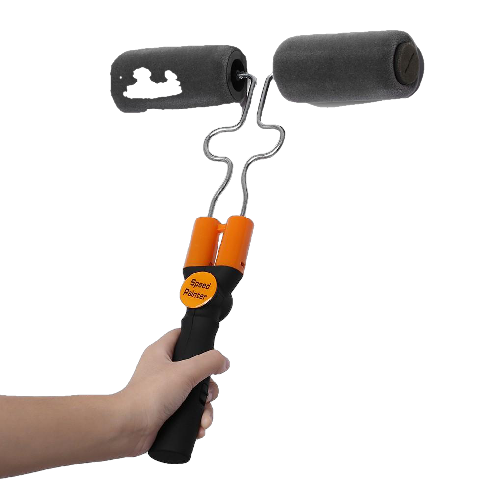 Adjustable Double-Sided Multi-Function Paint Brush DIY Graining Tool for Wall Décor
