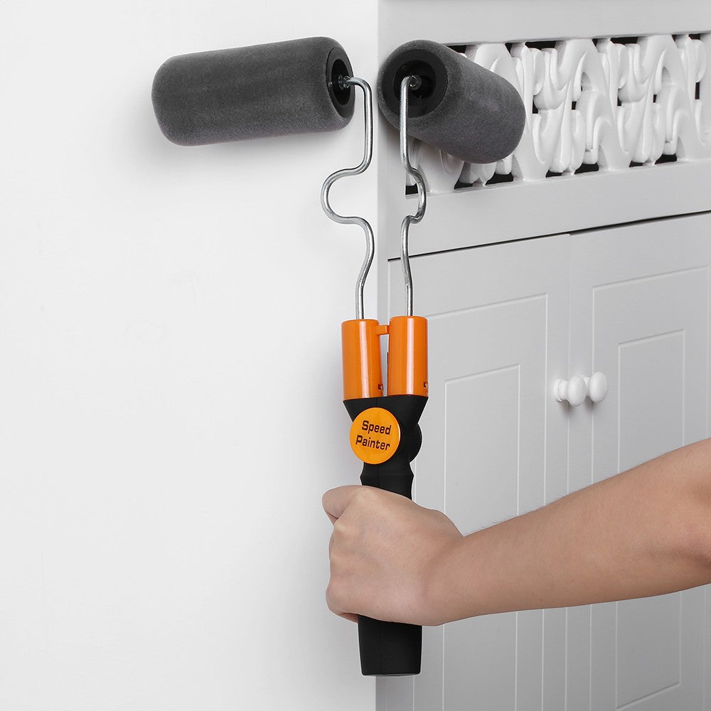 Adjustable Double-Sided Multi-Function Paint Brush DIY Graining Tool for Wall Décor