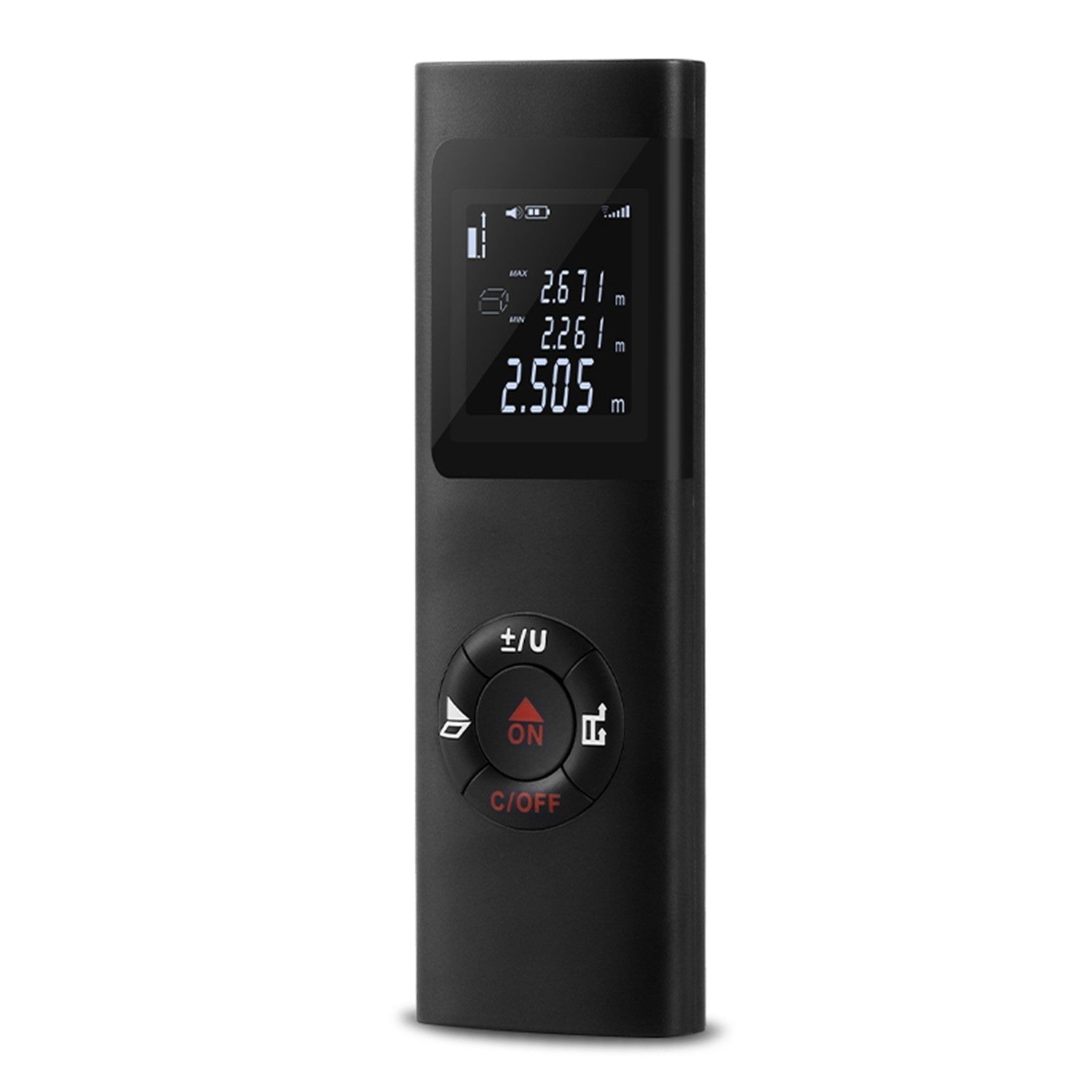 Mini Laser Distance Measure LCD Backlight Display 131Ft