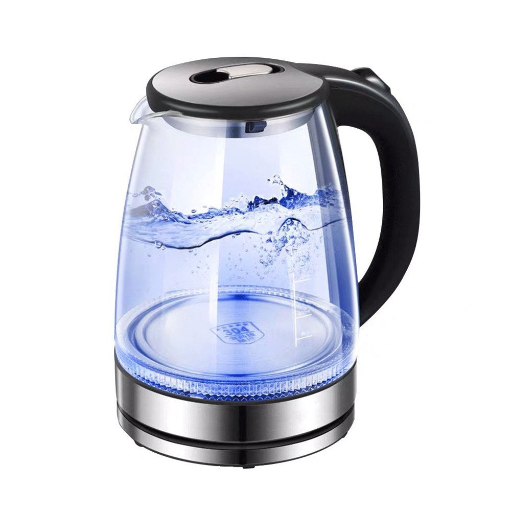 Glass Electric Kettle with Water Level Gauge 1.7 Liters