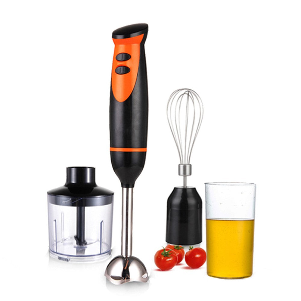 4-in-1 Multifunctional Hand Stick Blender Stainless Steel 220V