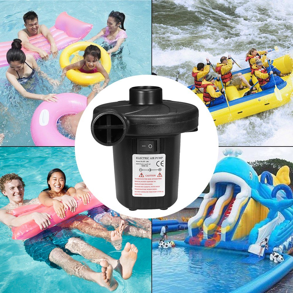 Inflatable Pump Electric Air Mattress Camping