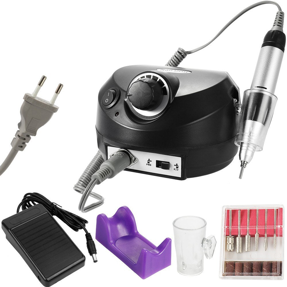 Electric Drill Machine File Polisher Manicure Kits Nail Salon Tools