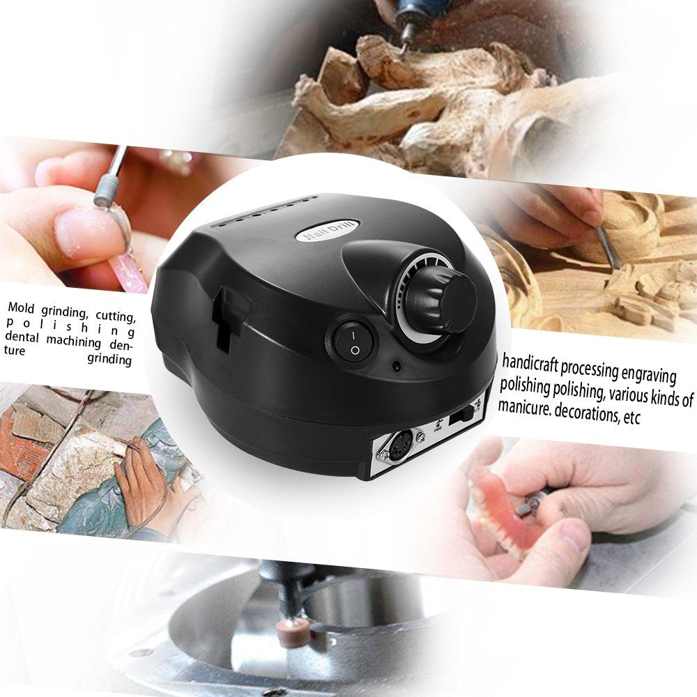 Electric Drill Machine File Polisher Manicure Kits Nail Salon Tools
