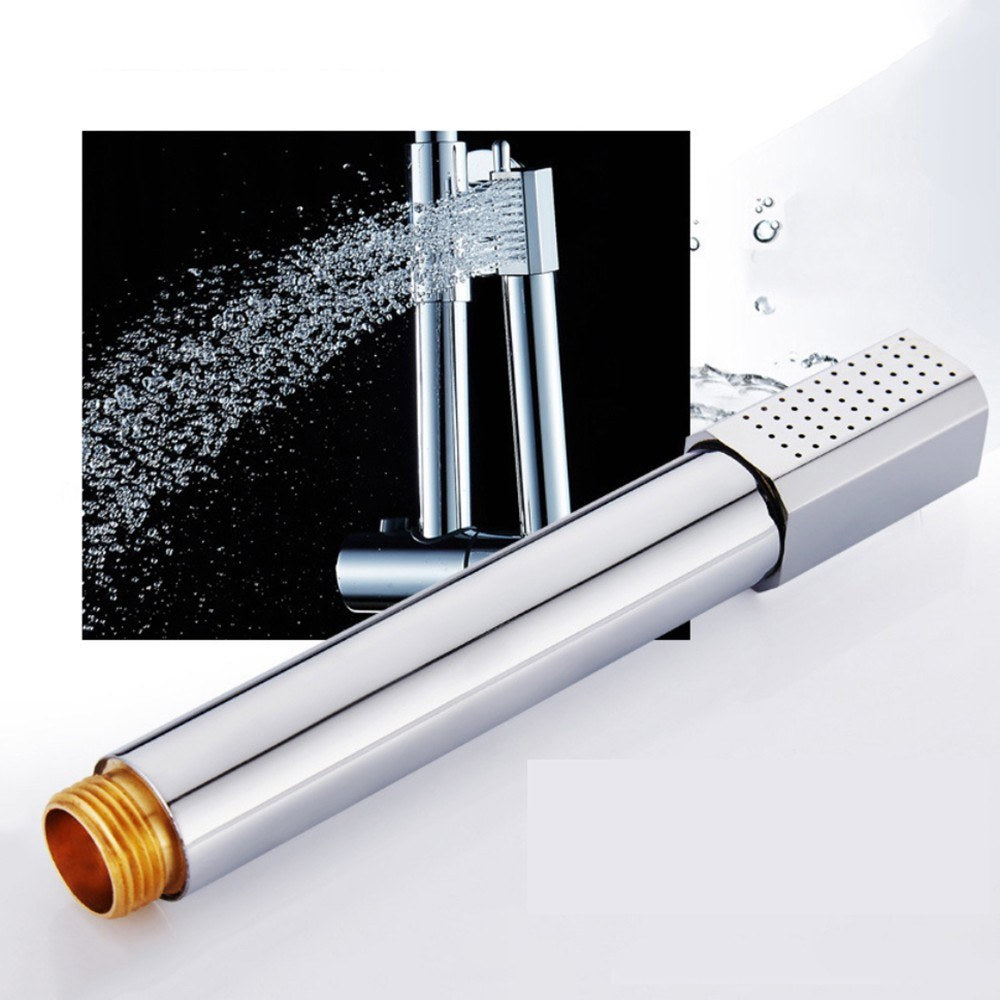 Mordern Style Copper Shower Head - Chrome Finish Bathroom Spray