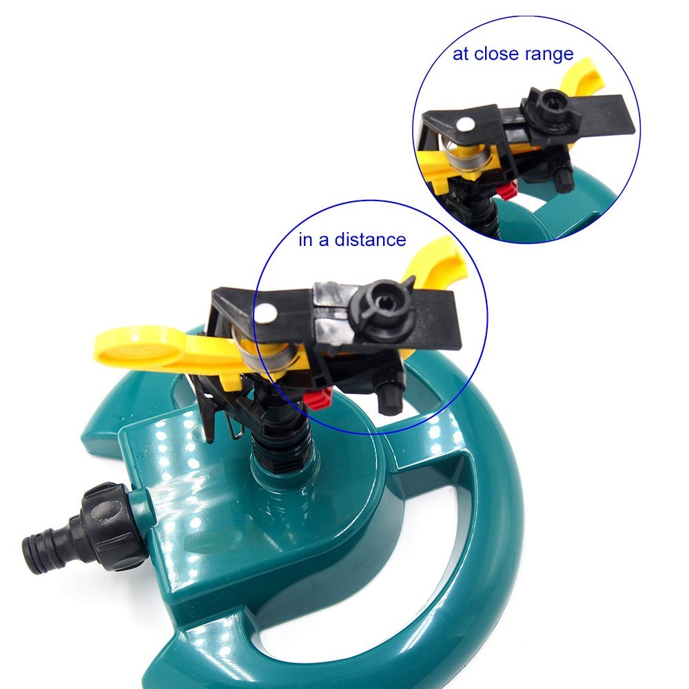 Automatic Water Disc Sprinklers for Lawn, Fish Pond, Garden 360°Rotation