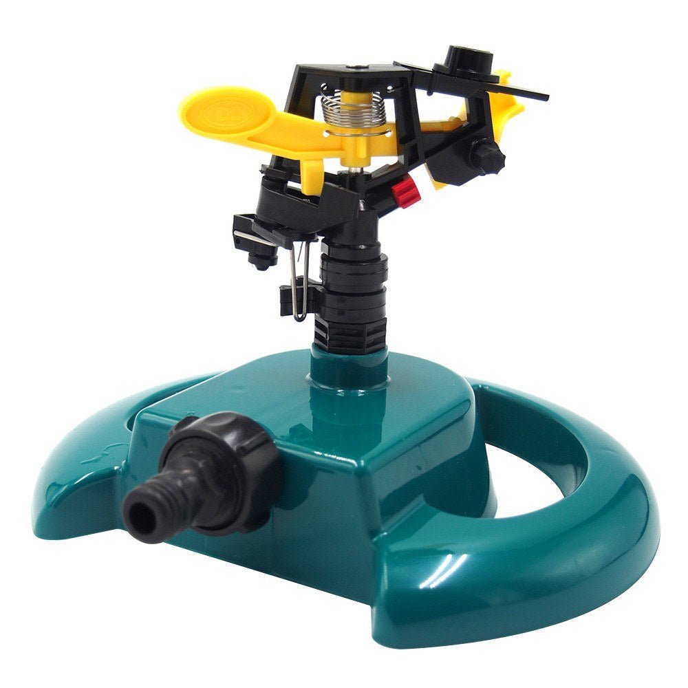 Automatic Water Disc Sprinklers for Lawn, Fish Pond, Garden 360°Rotation