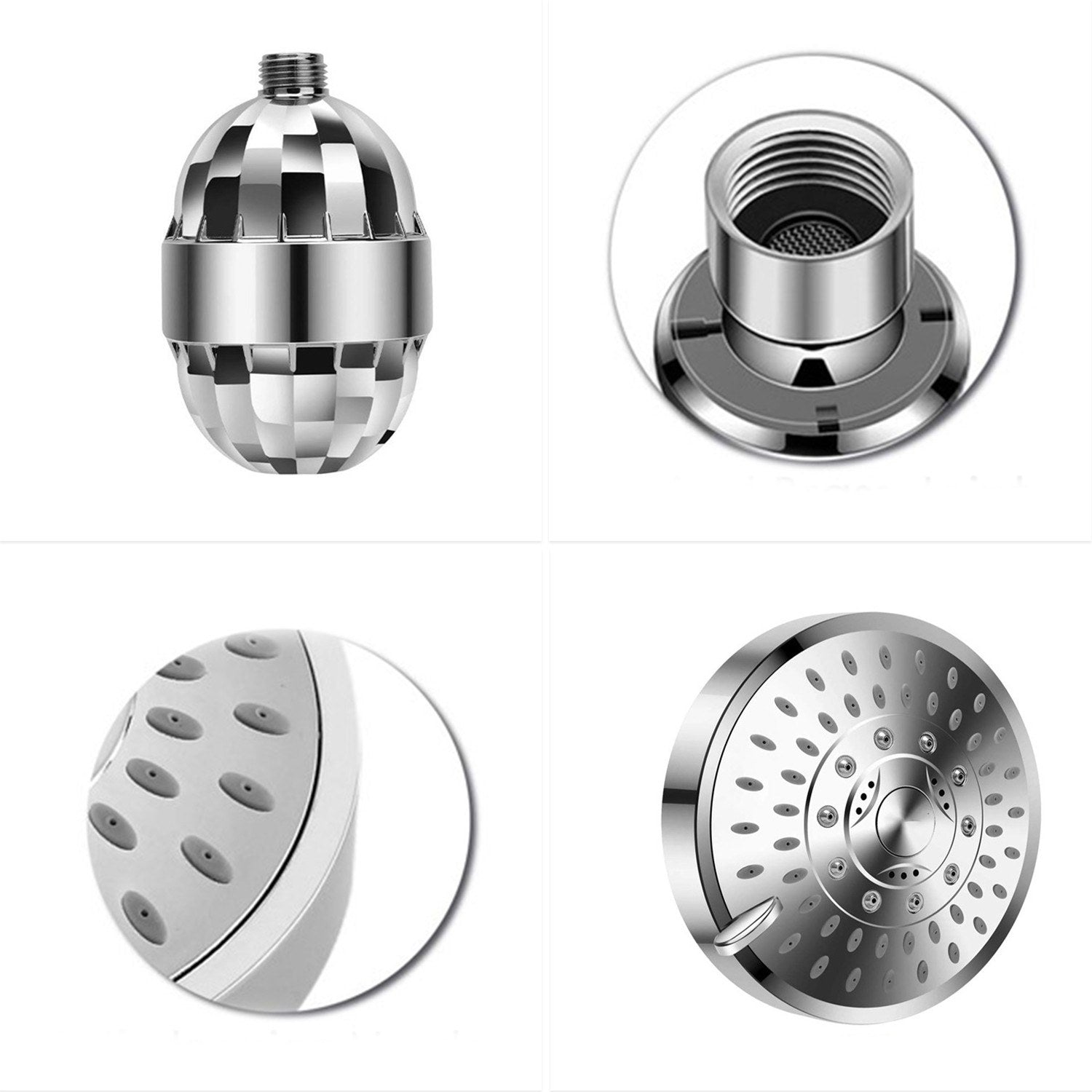 High Pressure G1/2 Shower Head 5 Settings