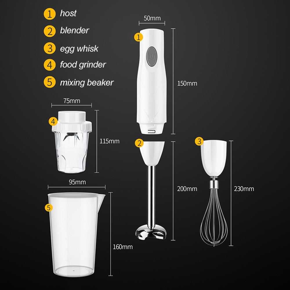 Hand Blender 3-in-1 Stick Blender