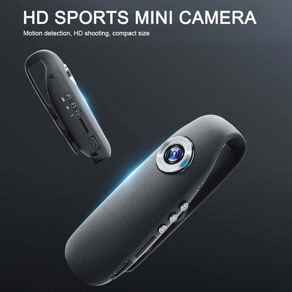 Mini Body Camera 1080P Full HD Hidden Portable Magnet Clip Wearable Video Recorder