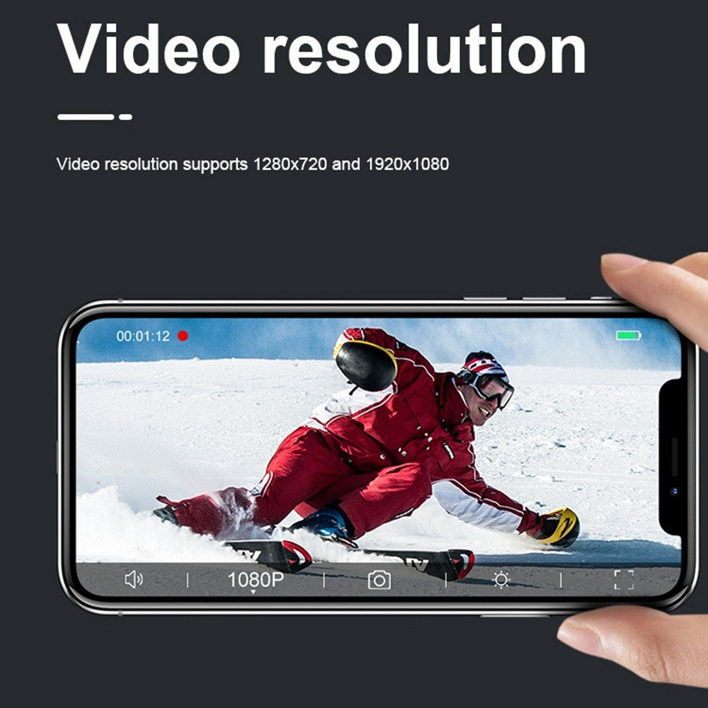 Mini Body Camera 1080P Full HD Hidden Portable Magnet Clip Wearable Video Recorder