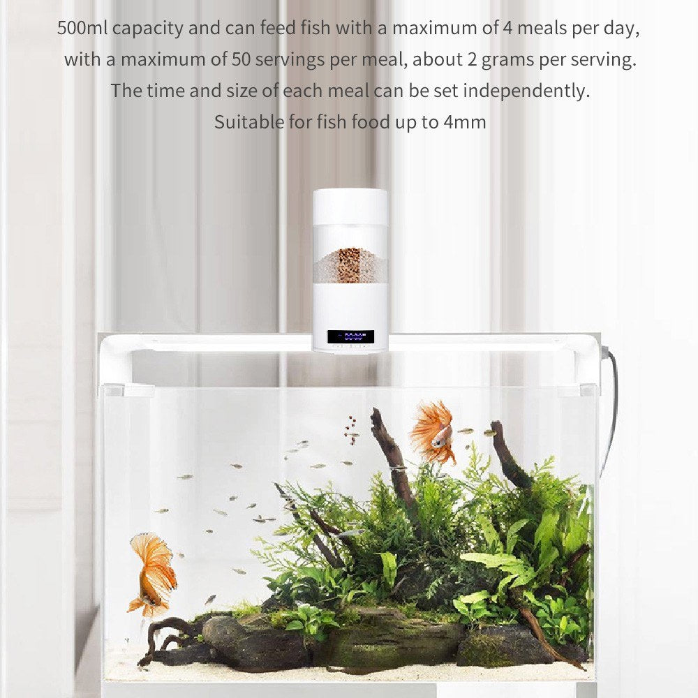 Automatic Fish Feeder Smart Digital Food Dispenser Timer