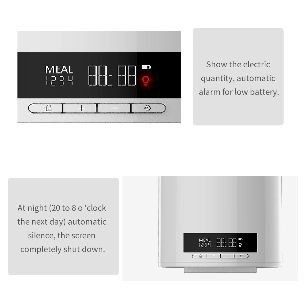 Automatic Fish Feeder Smart Digital Food Dispenser Timer