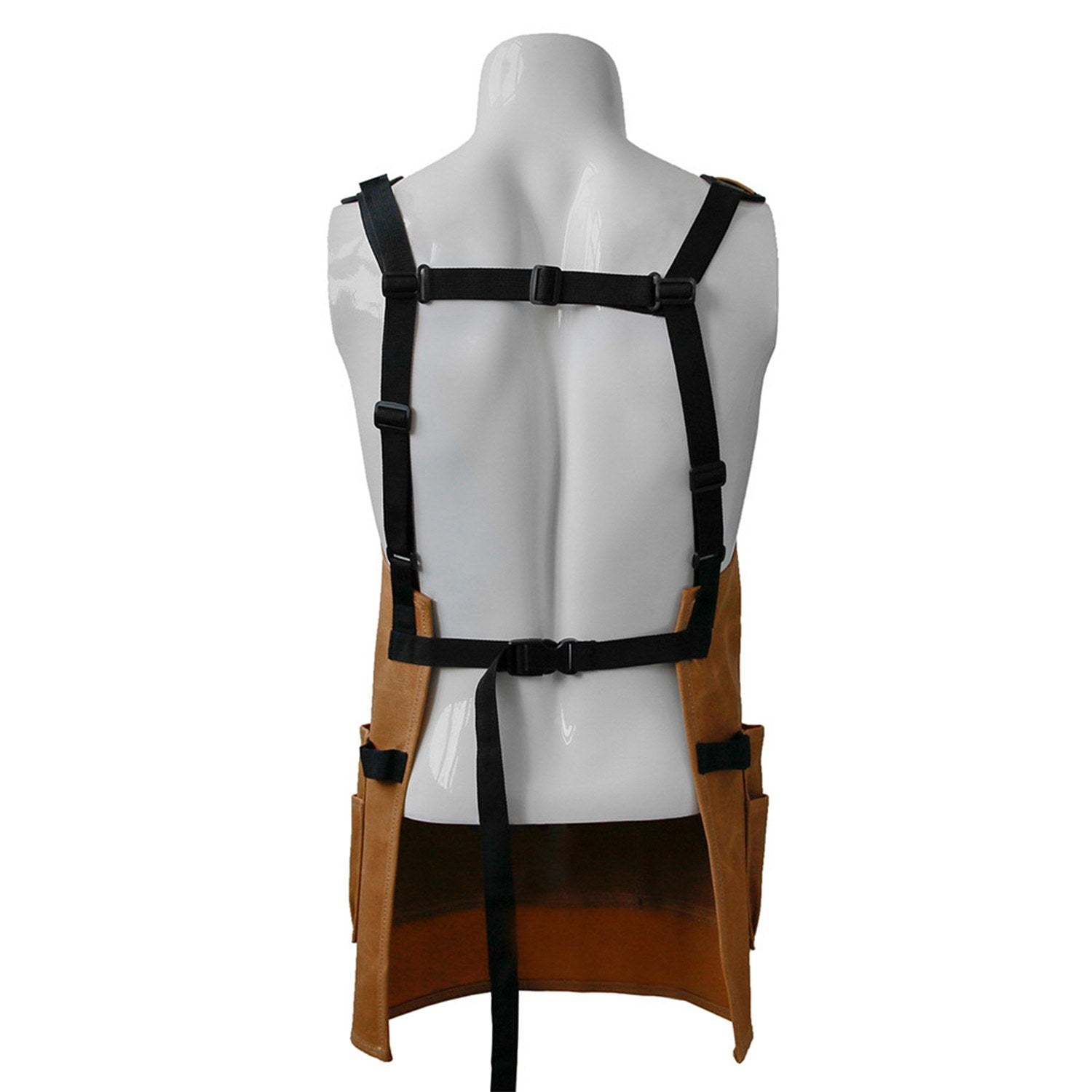 Garden Tool Apron Adjustable Waist with Pockets Waterproof Canvas Home Organizer