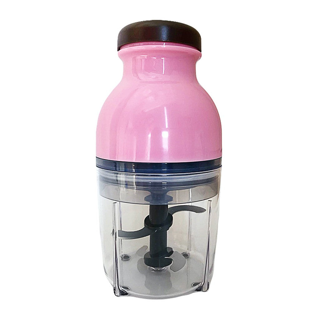 Portable Mini Meat Grinder 600ML Electric Vegetable Fruit Blender