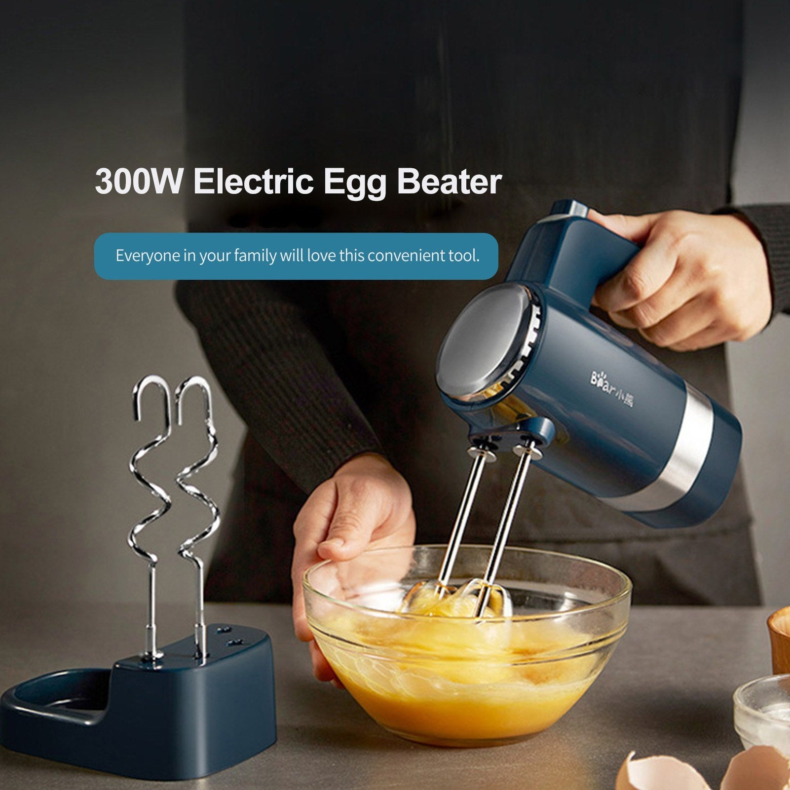 300W Electric Egg Beater