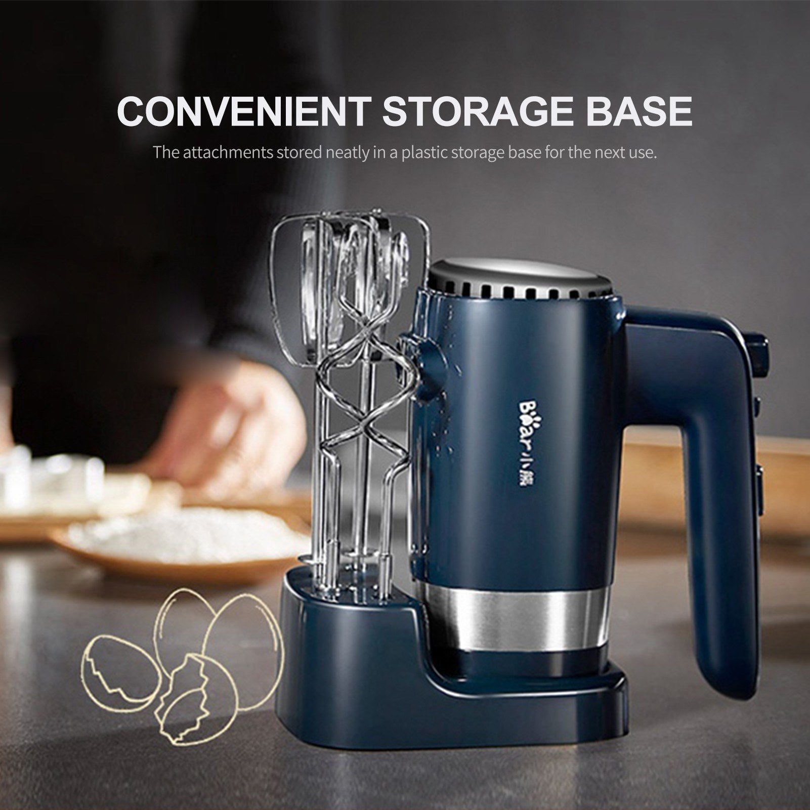 300W Electric Egg Beater