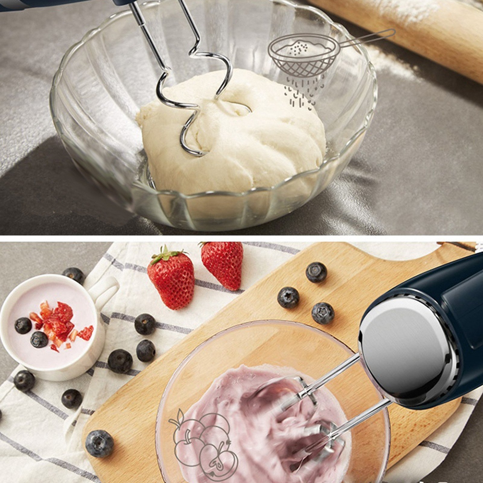 300W Electric Egg Beater